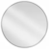 MEXEN - Loft zrcadlo 90 cm, nerezový rám 9850-090-090-000-10