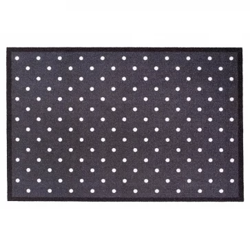 Vnitřní čistící vstupní rohož FLOMA Mondial Dots - 50 x 75 x 0,5 cm