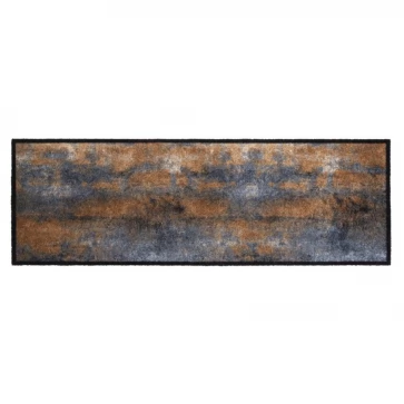 Vnitřní čistící pratelná vstupní rohož FLOMA Prestige Rust - 50 x 150 x 0,7 cm