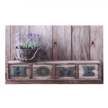 Vstupní rohož FLOMA Gallery Home Lavender - délka 45 cm, šířka 75 cm, výška 0,6 cm