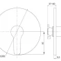 Podomítková baterie KUBO-1F-UNO (OLBAPM0001)