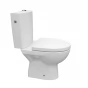 CERSANIT - WC KOMBI PARVA 218 020 3/6 SEDÁTKO PARVA DUROPLAST - SOFT CLOSE K27-004