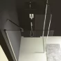 POLYSAN - MODULAR SHOWER pevný panel k instalaci na stěnu modulu MS2, 1000 pravý MS2B-100R