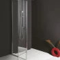 POLYSAN - MODULAR SHOWER stěna k instalaci na zeď, pro připojení otočného panelu, 900  MS3A-90