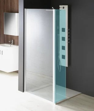 POLYSAN - MODULAR SHOWER stěna k instalaci na zeď, pro připojení otočného panelu, 900  MS3A-90