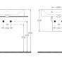 ISVEA - SISTEMA keramické umyvadlo 70x42cm, bílá 10SF50070