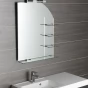 AQUALINE - WEGA zrcadlo s policemi 65x90cm 65028