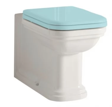 KERASAN - WALDORF WC kombi mísa 40x68cm, spodní/zadní odpad, bílá 411701