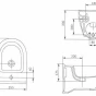 CERSANIT - BIDET ZÁVĚSNÝ CREA OVÁL   K114-009