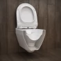 CERSANIT - WC SEDÁTKO CREA SLIM OVAL DUROPLAST ANTIB. SOFTCLOSE/JEDNO TLAČÍTKO K98-0177