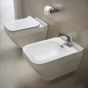 CERSANIT - WC SEDÁTKO CREA ČTVEREC DUROPLAST ANTIB. SOFTCLOSE/JEDNO TLAČÍTKO K98-0178