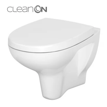 CERSANIT - ZÁVĚSNÁ WC MÍSA ARTECO NEW CLEAN ON BEZ SEDÁTKA  K667-053