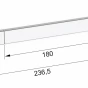 SAPHO - FLORI držák ručníků otevřený, černá mat RF006/15