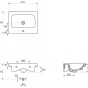 CERSANIT - NÁBYTKOVÉ UMYVADLO MODUO 60X45 BOX K116-011
