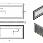 SAPHO - LUMINAR zrcadlo s LED osvětlením v rámu 1200x550, chrom NL560