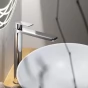 AQUALINE - DAPHNE stojánková umyvadlová baterie vysoká, chrom DH601