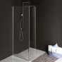 POLYSAN - MODULAR SHOWER stěna k instalaci na zeď, pro připojení pevného panelu, 900  MS2A-90