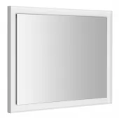 SAPHO - FLUT zrcadlo s LED podsvícením 90x70cm, bílá FT090