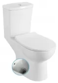 SAPHO - KAIRO CLEANWASH WC kombi s bidet. sprškou, zadní odpad, bílá PC106