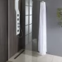 AQUALINE - WALK-IN zástěna jednodílná k instalaci na zeď, 1100x1900 sklo čiré WI111