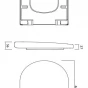 CERSANIT - WC SEDÁTKO CITY DUROPLAST  K98-0128