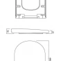 CERSANIT - WC SEDÁTKO CITY DUROPLAST SOFT CLOSE K98-0127