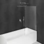 POLYSAN - MODULAR SHOWER vanová zástěna 900x1500, čiré sklo BMS1-90