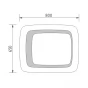 LED zrcadlo 650x800 (ZP 7001)