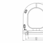 CERSANIT - WC KOMBI MÍSA CREA CO 010/020 OVAL, SEDÁTKO DUR SLIM WO LW ONE  K114-023