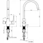 Dřezová baterie ULTRA-32 (OLBAU32)