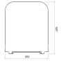 CERSANIT - WC KOMBI CREA CLEANON 010/020 ČTVEREC, NÁDRŽKA 010 3/5, SEDÁTKO DUR SLIM WO LW ONE K114-022-B-SET