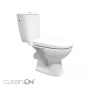 CERSANIT - WC KOMBI 613 ARTECO 010 3/5 NEW CLEANON + DUROPLAST SEDÁTKO SOFTCLOSE K667-052