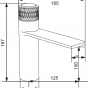 MEXEN - Umyvadlová baterie Zero+, černá 71600-70