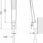 MEXEN/S - Pecos R72 vanová baterie se sprchovou soupravou, chrom 7273R72-00