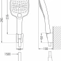 MEXEN/S - R-17 sprchový set point, chrom 785175052-00