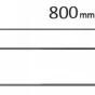 MEXEN - Rošt M12 pro žlab 80 cm zlato 1521080