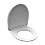 WC prkénko Duroplast Soft Close Iceberg High Gloss 82579