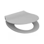 WC prkénko Duroplast Soft Close Slim Grey 82702