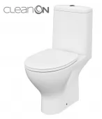 CERSANIT - WC KOMBI MODUO 43 cm 673 011 3/5 CLEAN ON, SEDÁTKO DUROPLAST-SOFT CLOSE K116-035