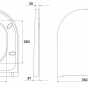 CERSANIT - WC sedátko LARGA OVAL SLIM DUR ANTIB K98-0229