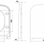 CERSANIT - WC sedátko LARGA SQUARE SLIM DUR ANTIB K98-0231