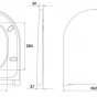 CERSANIT - SET B331 WC mísa LARGA OVAL Cleanon + sedátko SLIM S701-472