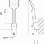 MEXEN/S - Fabia DB62 sprchová baterie s příslušenstvím, chrom 74654DB62-00