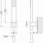 MEXEN/S - Zero SET umyvadlová + vanová baterie s příslušenstvím R02, zlatá 71113R02-50