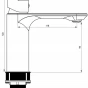 MEXEN/S - Milo DF40 SET umyvadlová baterie + sprchová s příslušenstvím, chrom 71304DF40-00