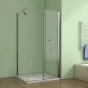 Obdélníkový sprchový kout MELODY B8 110x90 se zalamovacími dveřmi