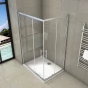 Sprchový kout obdélníkový, SIMPLE 90x76 L/P varianta, rohový vstup