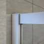 Sprchový kout obdélníkový, SIMPLE 90x76 L/P varianta, rohový vstup