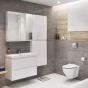 CERSANIT - SET B276 MODUO-IN 80 GREY DSM (Skříňka+umyvadlo) S801-315-DSM