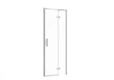 CERSANIT - Sprchové dveře LARGA chrom 80X195, pravé, čiré sklo S932-115